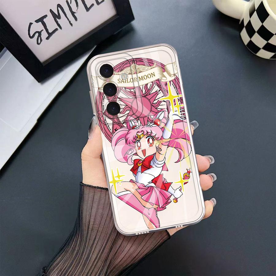 Чехол Sailor Chibi Moon для Samsung Galaxy A57 A34 A35 A56 A55 A25 A51 A14 A16 A26 A24 A52 A36 A37 A54 A15 A52 A17 Чехол для телефона