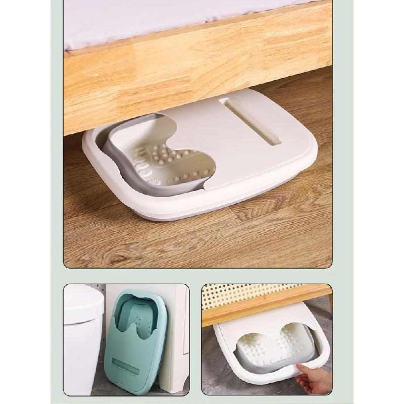 Складное ведро для массажа для ног, ведро для замачивания, складная раковина, ведро для спа-ванны для ног, бытовая ванна для сауны, педикюрная ванна, ванна