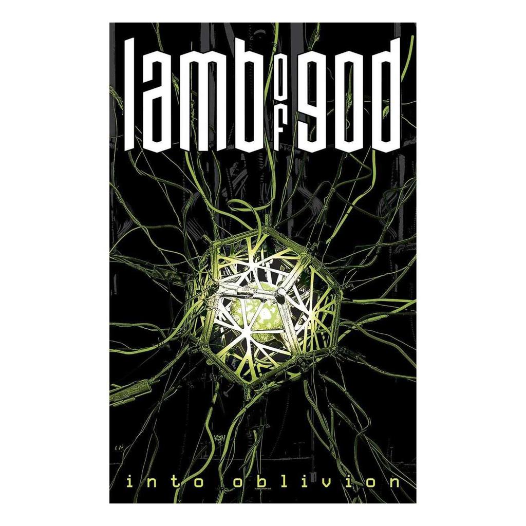 Lamb Of God Into Oblivion Textile Poster
