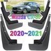 4x автомобильные брызговики для Mazda CX-30 CX30, брызговики, матовая защита, брызговики, автомобильные аксессуары, колеса
