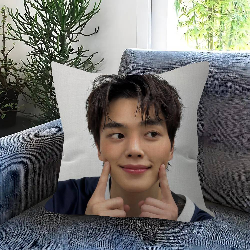 Kpop Actor Hot SSong Kang Pillow Gift Home Office Decoration Bedroom Sofa Car Cushion Cover case 45x45