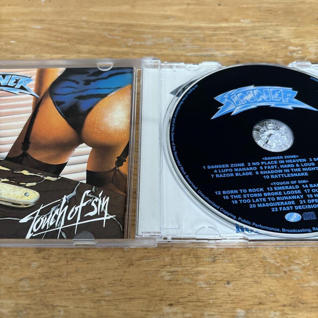 [USED] Sinner/“Danger Zone” “Touch of Sin”