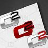 QGDM1 Car Metal Q2 Logo Badge Steering Wheel Decals Styling For Alfa Romeo Giulia Brera Tonale 156 Stelvio Emblems Sticker Accessories