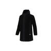 Adidas Fleece-Lined Warm Mid-Length Hooded Jacket With Logo Men Outerwear Black H39285