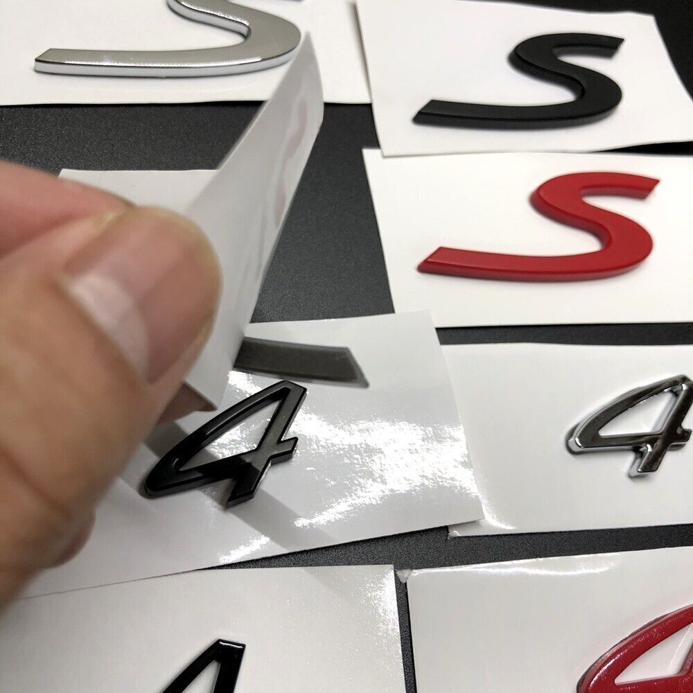 1 шт. 4 S Turbo 4S эмблема автомобиля задняя крышка багажника загрузки гоночная наклейка значок для 911