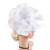 New hot-selling pearl flower head flower tea party ball fabric three-dimensional air cotton head flower hair accessories