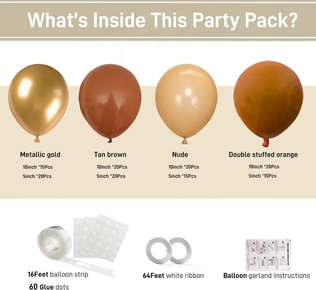 Осенний набор арки из воздушных шаров, оранжевый, золотой, кленовый лист, День благодарения, день рождения, свадьба, вечеринка