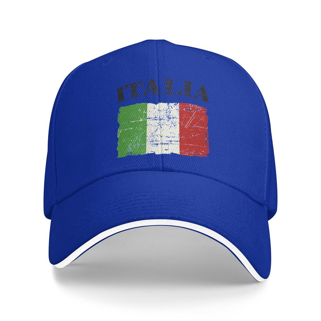 Unisexs Womens Italian Vintage Flag Italy Italia Outdoor Hat Adjustable Baseball Caps Casual Baseball Cap Snapback Hats