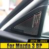 For Mazda 3 BP    2022 Interior A Pillar Window Post Speaker Triangle Cover Trim Garnish Bezel Moulding