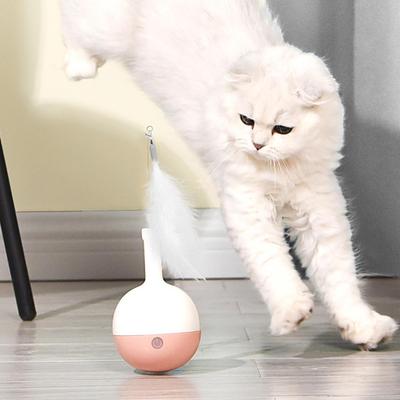 Игрушки для кошек, выдающие лакомства, забавные интерактивные игрушки для кошек, домашних животных, котят, для тренировки, потребляющие энергию, для игры, расслабления