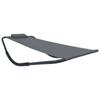 Day and Night - Day and Night Gray Steel Lounger 200x90 Cm