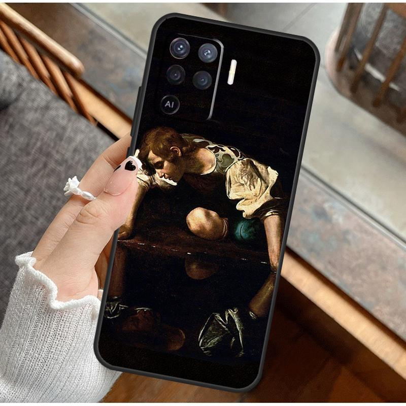 Картины Караваджо Для OPPO A6 A5 Pro A15 A17 A77 A16 A76 A96 A18 A38 A58 A78 A98 A54 A74 A94 A40 A60 A80 Чехол