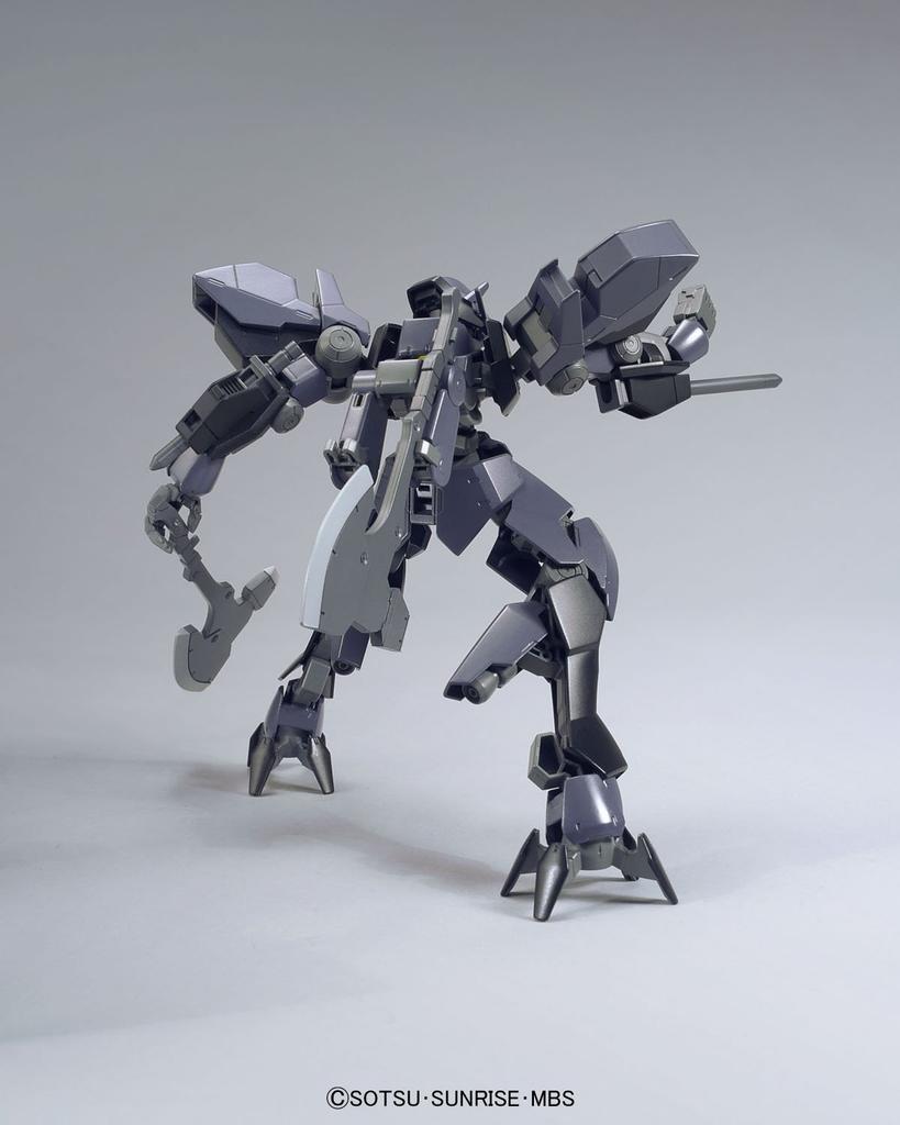 Пластиковая модель HG Mobile Suit Gundam Orphans Glaze Ain в масштабе 1/144 с цветовой кодировкой