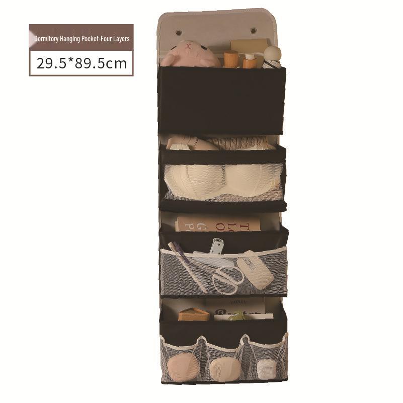 Over-the-Door Foldable Hanging Storage Bag for Dorms
