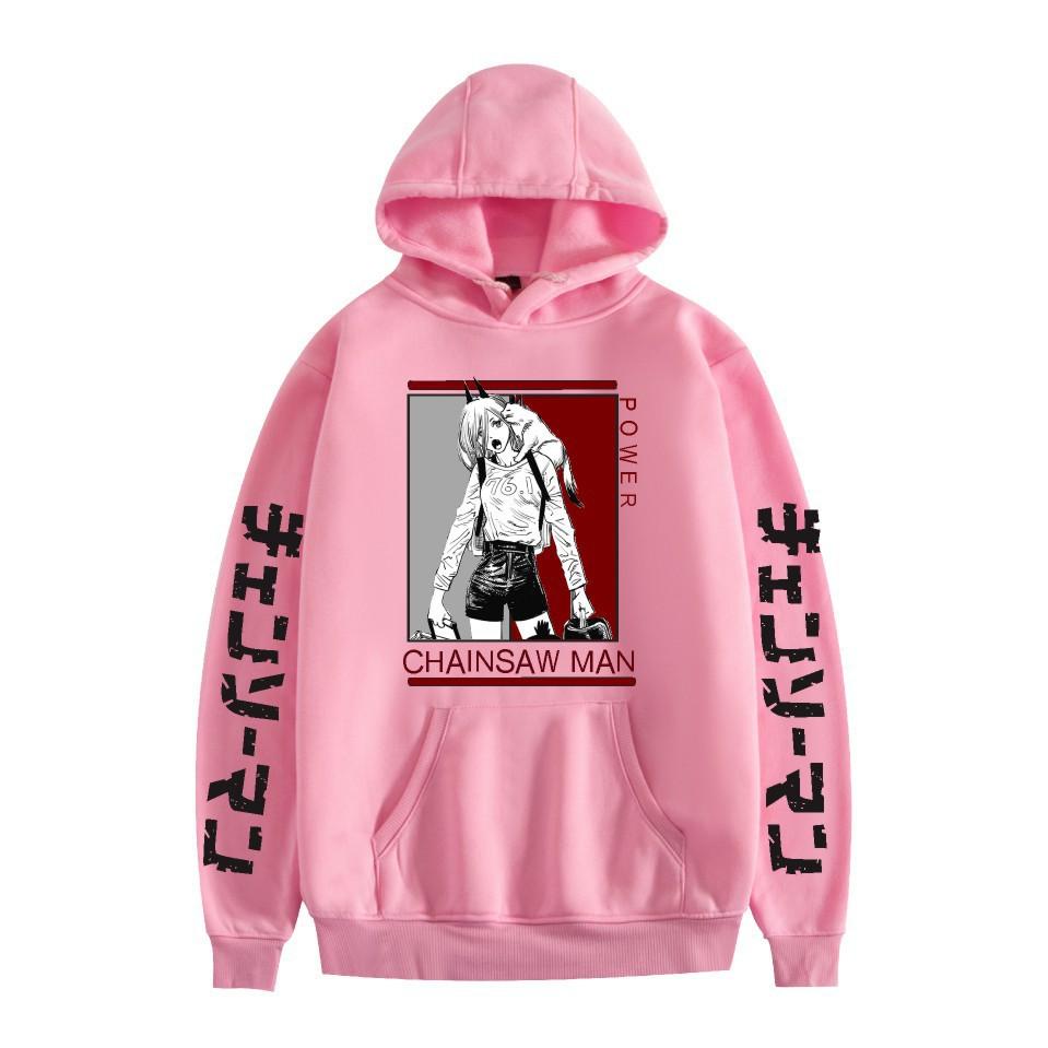 Человек-бензопила Осень Зима Флис Уличная одежда Топы Мужские Женские Модные Толстовки