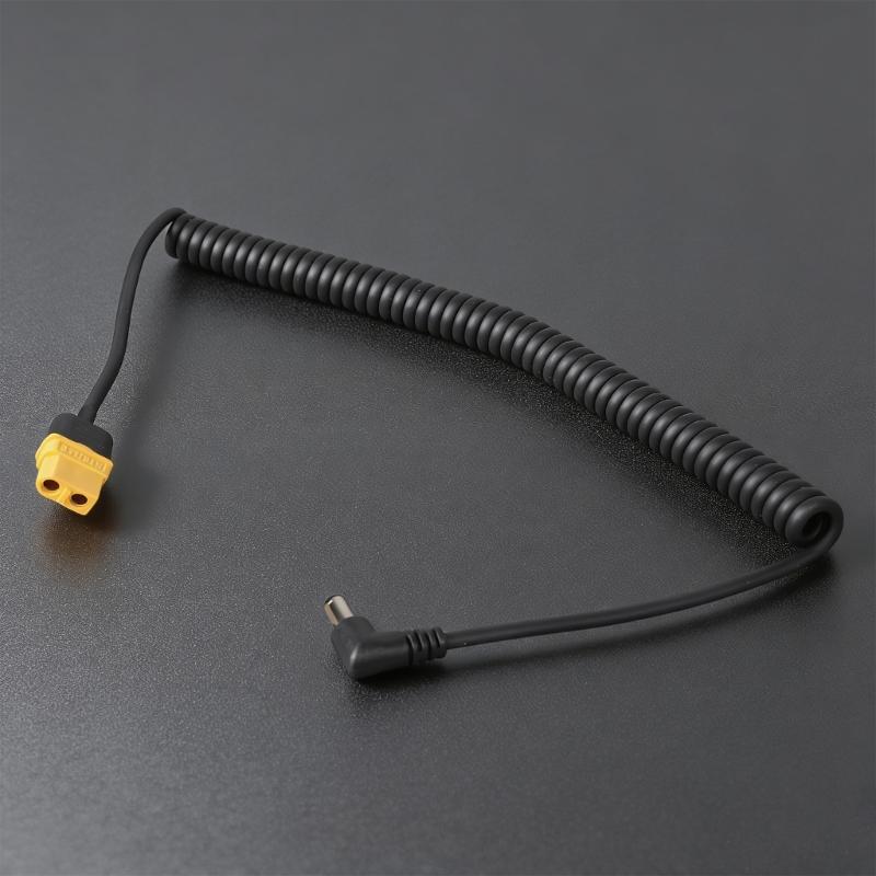 Разъем XT60 Папа/Мама на 5.5x2.5mm 5525 Пружинный Адаптер Питания для Паяльника Кабель-переходник Аксессуары