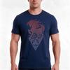 Sleipnir Tshirt Summer Casual Cotton Tee Oversized Streetwear Tops Vintage Graphic Print Loose Fit Short Sleeve