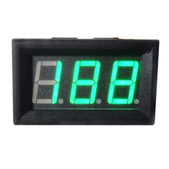 Портативный вольтметр постоянного тока 0-30 В, светодиодный дисплей, цифровой измеритель напряжения двигателя автомобиля