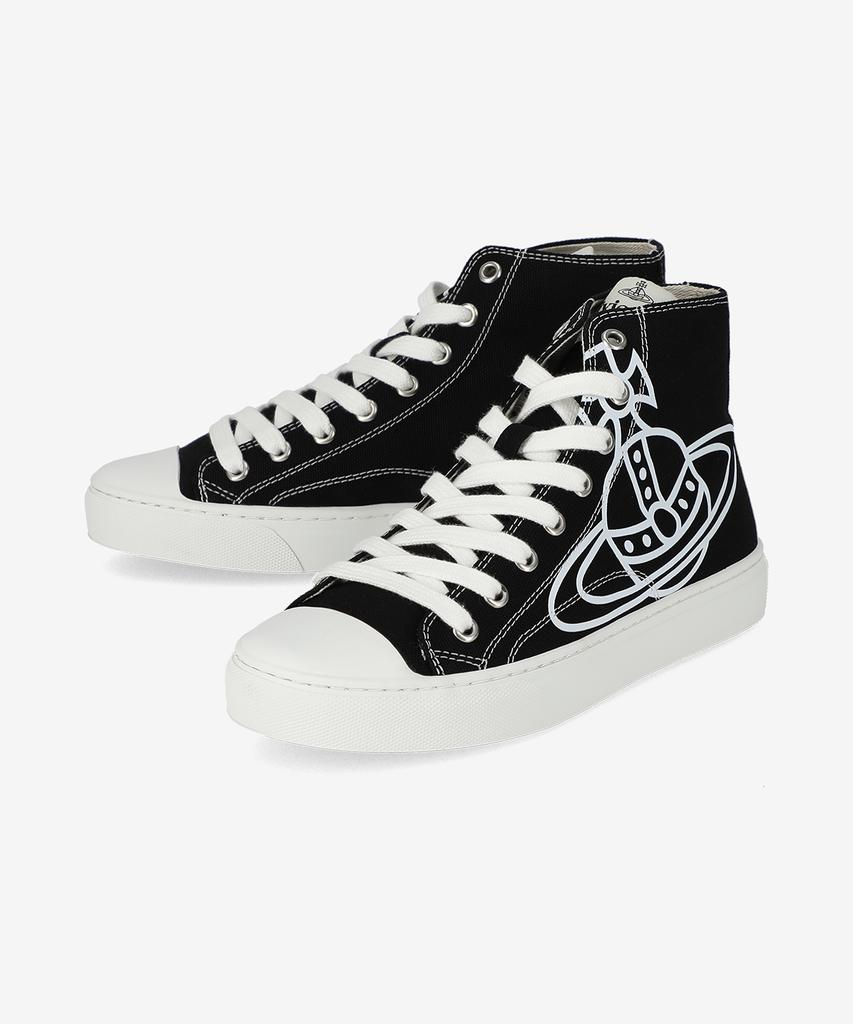 Высокие кеды Vivienne Westwood - Черный / 75010001Ww015Bn401