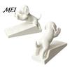 Healing Desk Ornament for Decor 3D Printed Cartoon Dog Door Stopper, Cute Animal Holder, Holder Non-Slip Wedge Floor Wall Protection Home Puppy