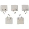 Pcs Sticky Vertical Adhesive Plastic Picture Hangers Plate Hanger Photo Frame Hangers Plate Holders