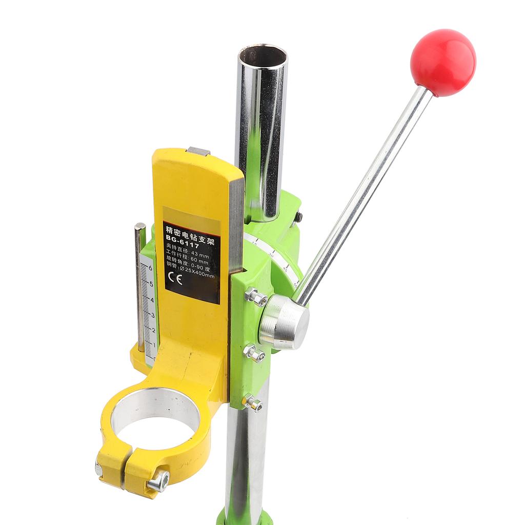 Drill Bracket Carpentry Tool Woodworking Accessory Accurancy Heavy Duty Rotating Chuck