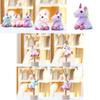 Plush Unicorn Toy With Pp Cotton Filling For Girls Gift Keychain And Bag Decor