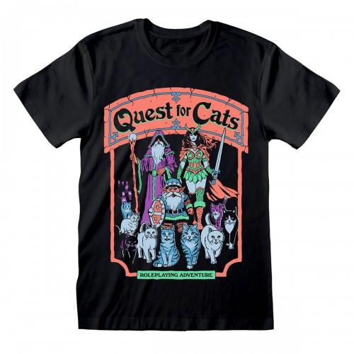 Steven Rhodes Unisex Adult Quest For Cats T-Shirt