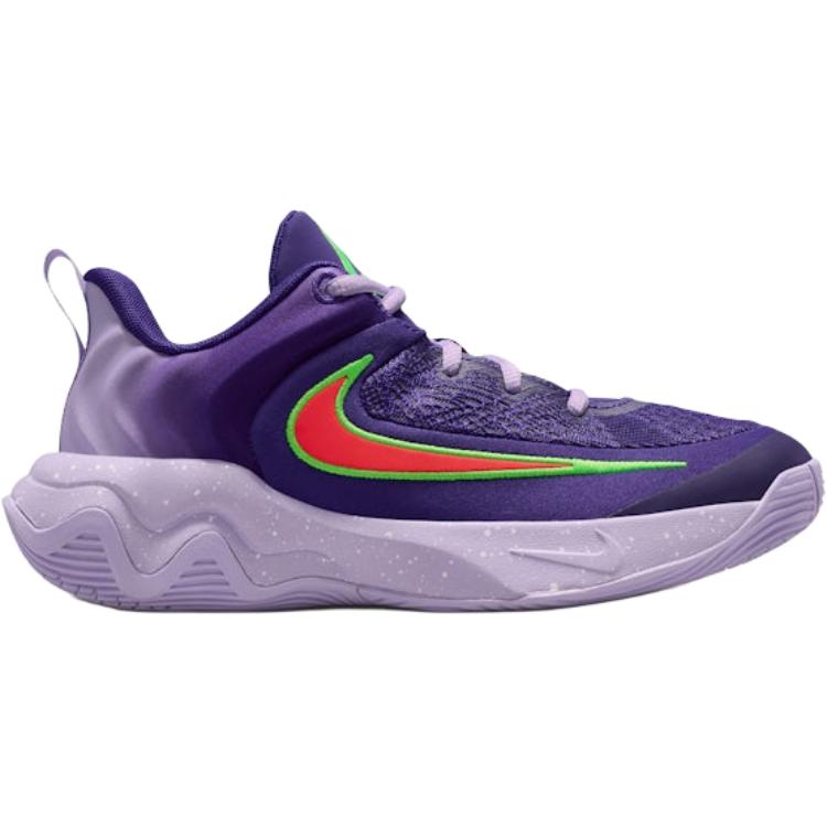 Nike Детские баскетбольные кроссовки Giannis Immortality 4 Low фиолетовые унисекс IH7664-502