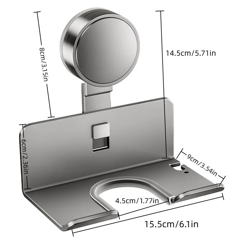 Держатель для фена, настенная подставка для сушилки, подставка-выпрямитель, органайзер для фена, коробка, держатель для унитаза, полка, аксессуары для ванной комнаты