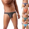 Men's Mesh Low Waist Underwear Soft Breathable Knickers Short Sexy Briefs