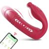 Вибратор с управлением через приложение для женщин Стимулятор клитора Носимый дилдо Стимулятор точки G Вагинальный массажер Игрушка для взрослых для женщин