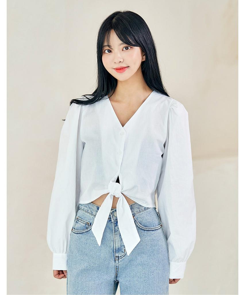 VANAKE Riddell Puff Blouse_Ob17Blme12Z