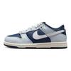 Nike Детские кроссовки Dunk Low PS Football Grey Midnight Navy Blue Summit-White FB9108-002