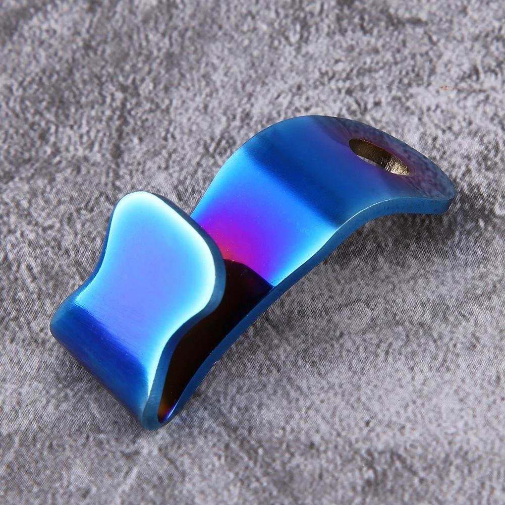 Stainless Steel Motorcycle Hook Hanger Universal 6mm Colorful Titanium