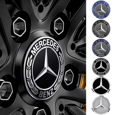 4 шт./лот 75 мм колпак ступицы колеса Эмблема значок для Mercedes Benz C180 C200 E200 E260 E300 ML350 A1714000025 W230 W210 W211 W221 W219