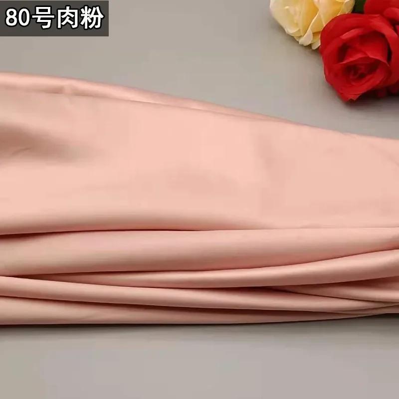 100x150 см атласная ткань по метрам для рубашек, платьев, пижам, шитья, гладкая однотонная ткань высокой плотности, сине-белая, мягкая ткань