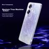 Freeson Phone Case for OPPO A2, Slim Full Coverage Shockproof Clear TPU Soft (With Ring Holder And Lanyard), Transparent