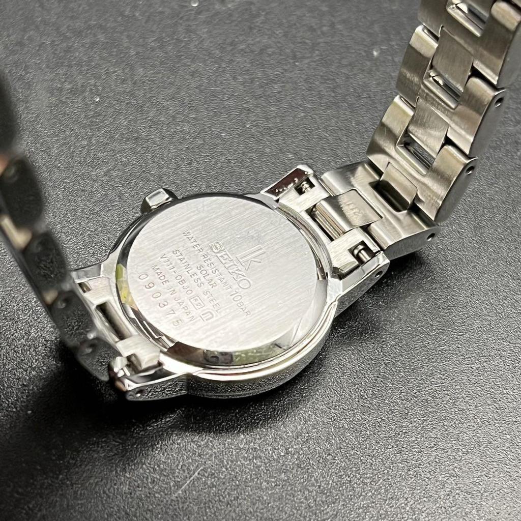 [USED] Working SEIKO lk Seiko Lucia Solar Women's Watch B89