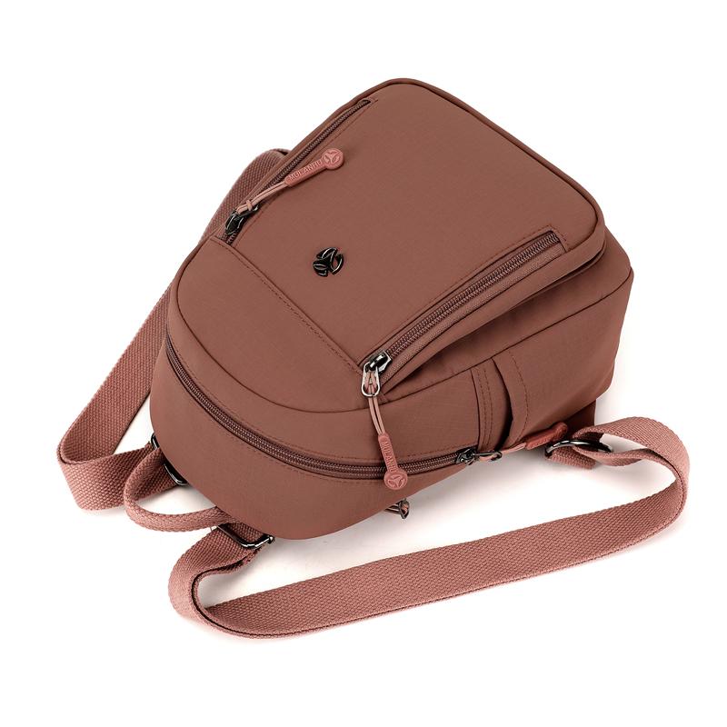 Водоотталкивающий нейлоновый рюкзак женский небольшой рюкзак легкий дорожный школьный ранец