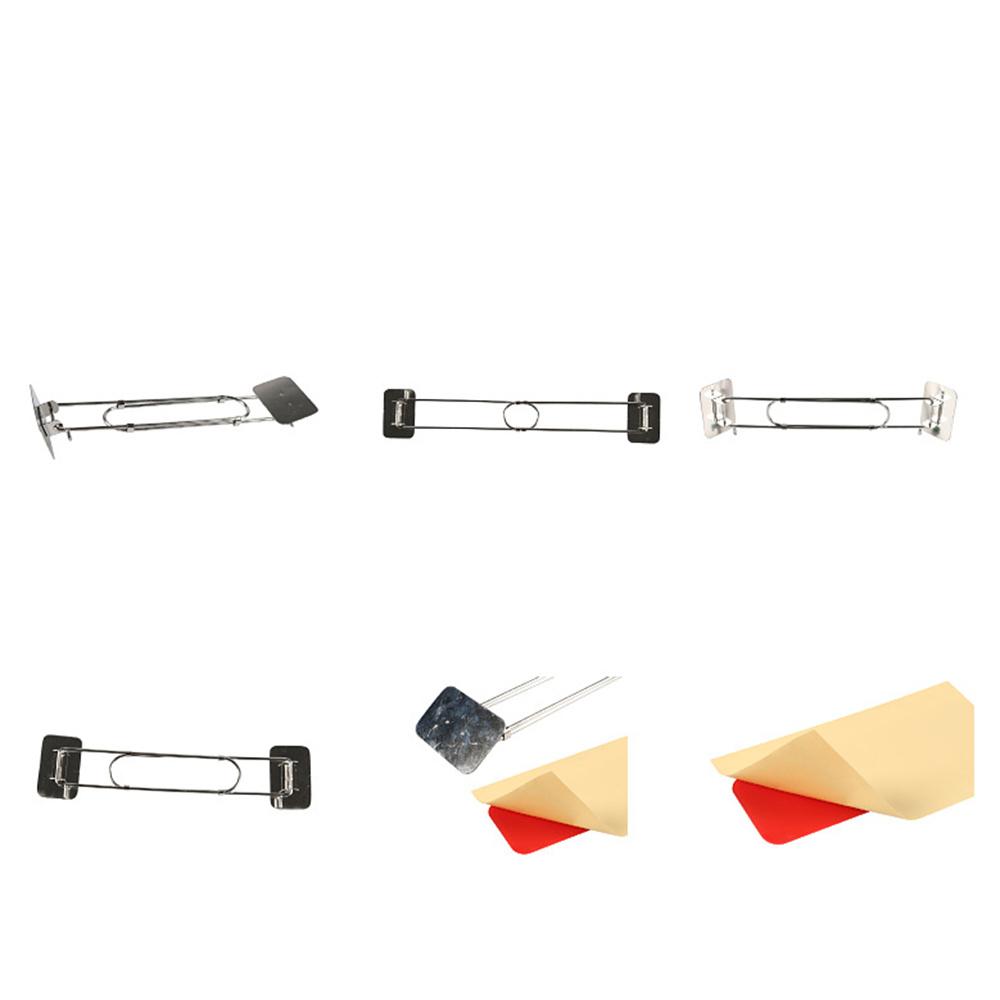 2 шт. Угловая штанга для хранения в душе для автодома - Регулируемая штанга из нержавеющей стали для угловых полок в кемпере