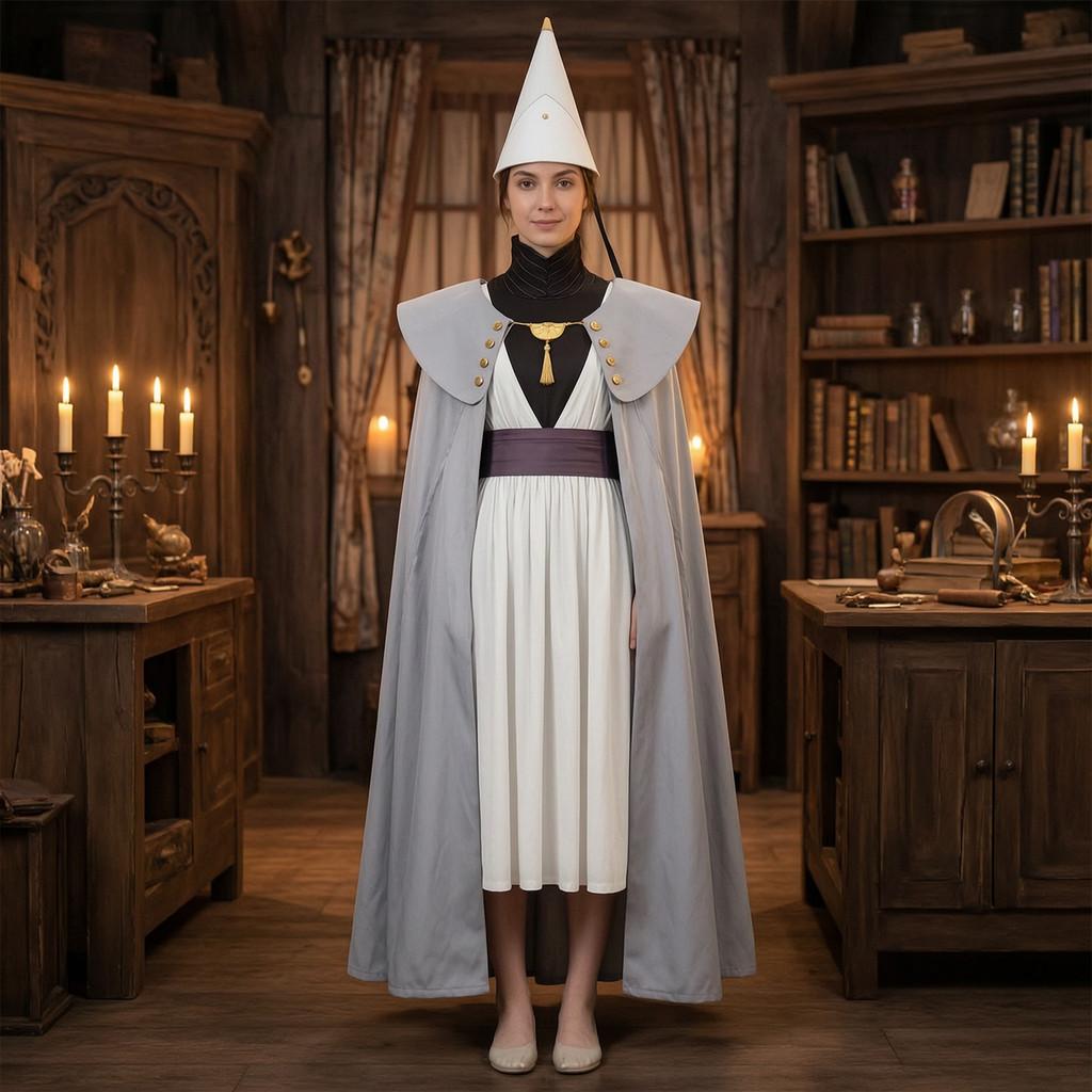 Костюм для косплея Witch Hat Atelier Qifrey из полиэстера для аниме-ролевых игр
