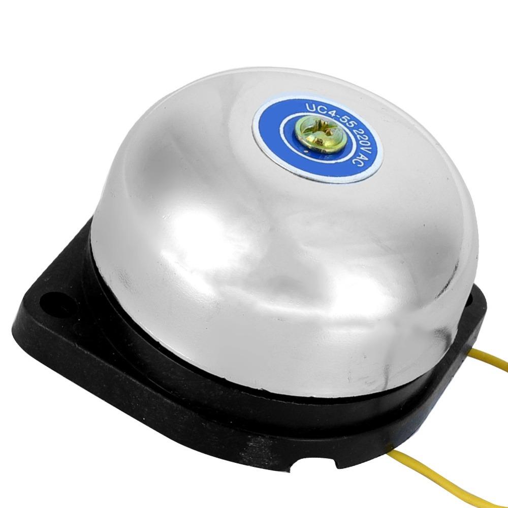 Stainless Steel Electric Bell 2 Inch Electric Ring Time Signal Fire Alarm Gong School