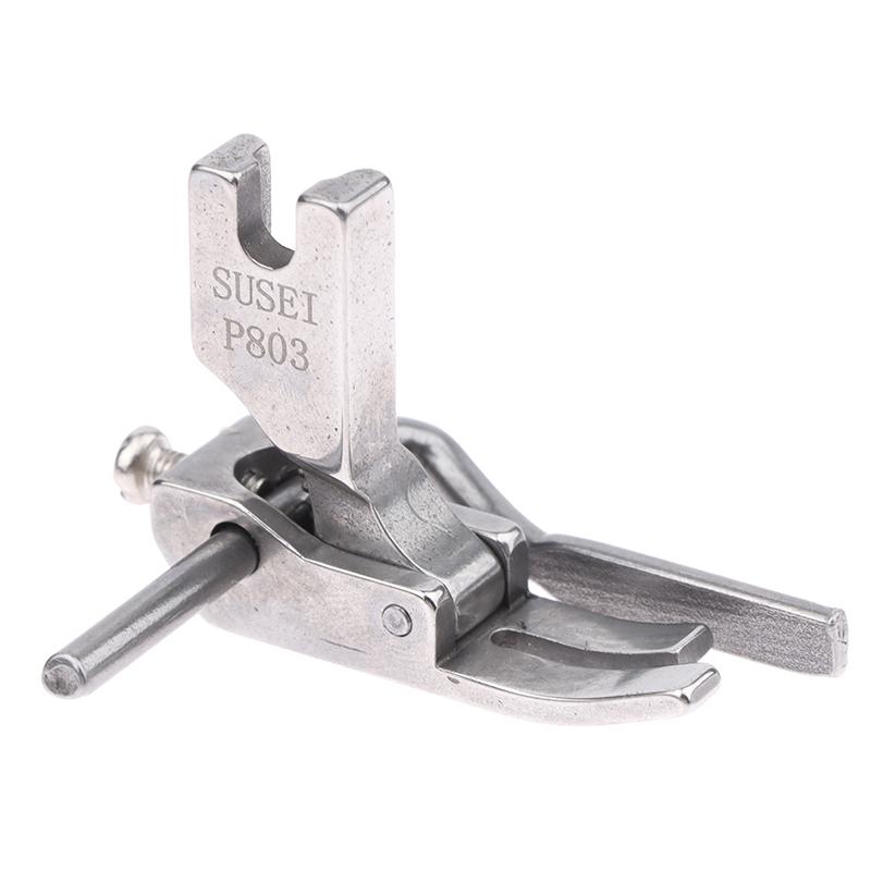 P803 Стальная направляющая прижимная лапка для квилтинга одноигольная промышленная швейная машина правая стержневая лапка для квилтинга регулируемая 0,5-2,5 см