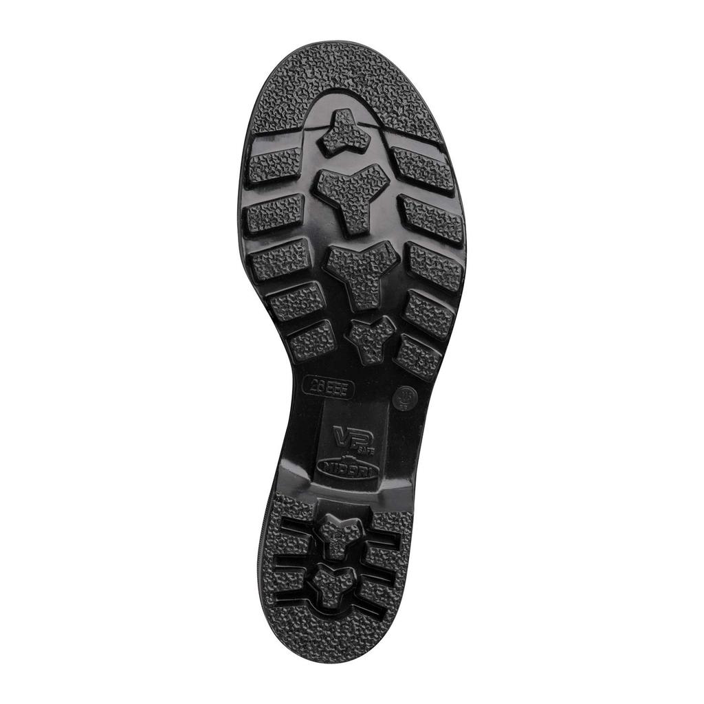 Safety JIS Half Heavy Wide Toe Full Cap Cm [Midori Anzen] Shoes, Standard, Boots, Work, Cap, W540N, (formerly CAP), Black, 25.5