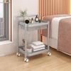 Тележка для салона красоты: Двухъярусная тележка для инструментов для наращивания ресниц и тату-принадлежностей