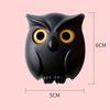 1 шт. Сова Крючок для ключей Дверь Прихожая Настенное украшение и хранение Без гвоздей Дом