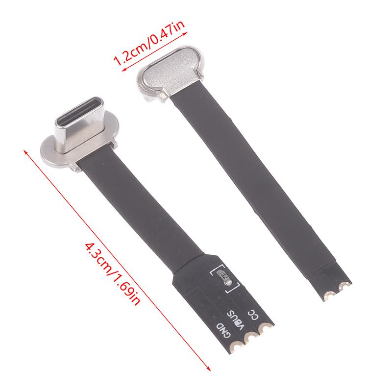 Разъем Type-C Micro USB FPC 2-контактный 3-контактный Гибкий Плоский Кабель Папа Зарядный Кабель Быстрая Зарядка Провод-удлинитель Для Телефона