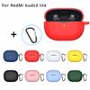 For XiaoMi RedMi Buds 3 Lite Earphone Protective Case Silicone Case Cute Silicone Pure Color Cover for XiaoMi RedMi Buds 3 Lite