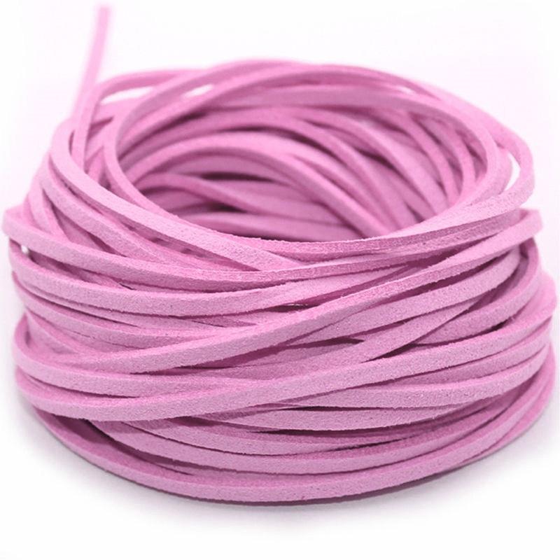 1M 3mm Manual Accessories Suede Leather String Jewelry Making Bracelet DIY Thread Cord